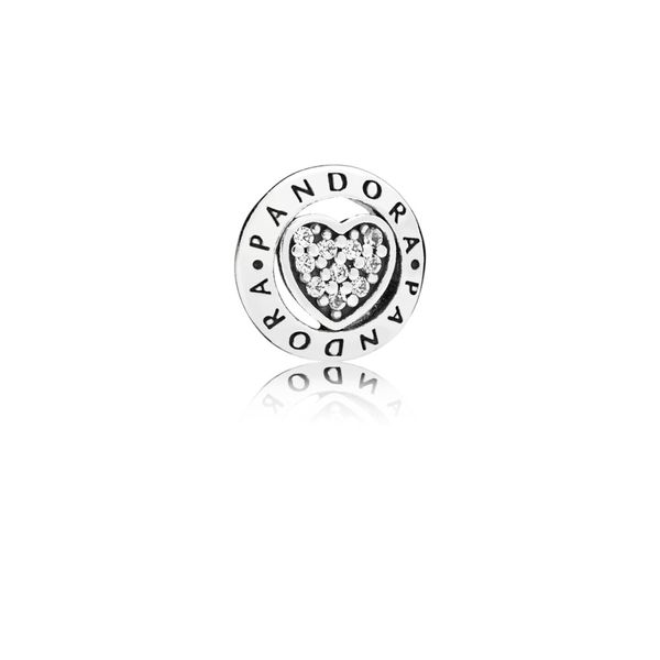 PANDORA Signature Heart Petite Charm Confer’s Jewelers Bellefonte, PA