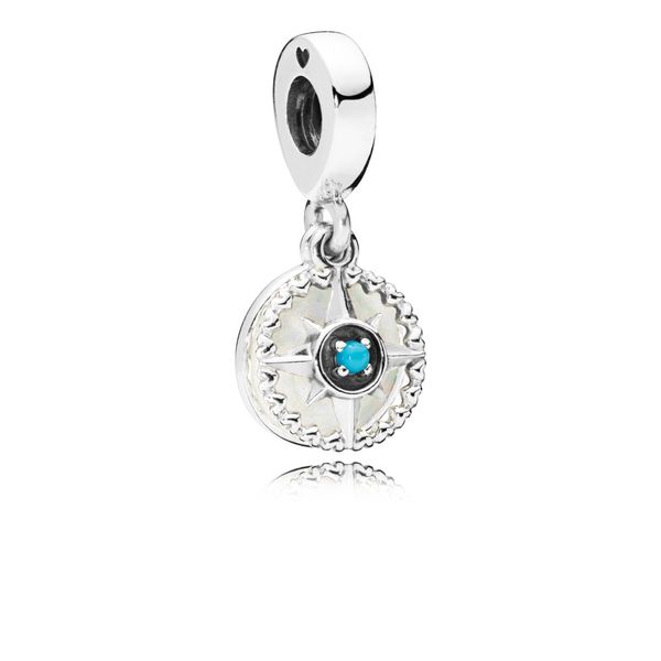 Compass Rose Dangle Charm Confer’s Jewelers Bellefonte, PA