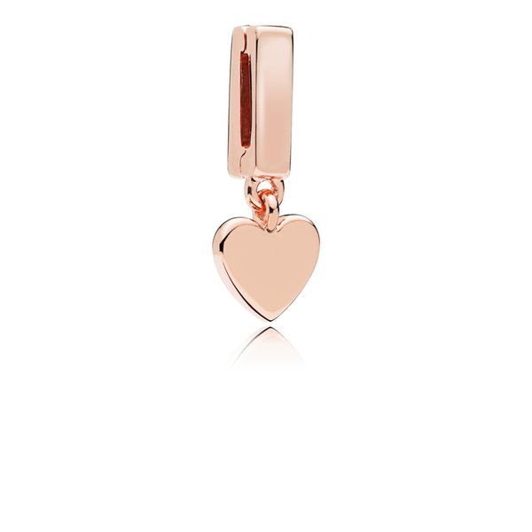 PANDORA Reflexions™ Floating Heart Clip - PANDORA ROSE™ Confer’s Jewelers Bellefonte, PA