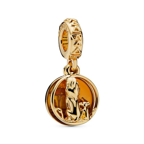 Disney, Simba & Mufasa Sunset Charm - The Lion King - PANDORA Shine™ Confer’s Jewelers Bellefonte, PA