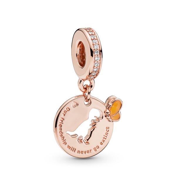 Dinosaur & Butterfly Friendship Dangle Charm - Pandora Rose™ Confer’s Jewelers Bellefonte, PA