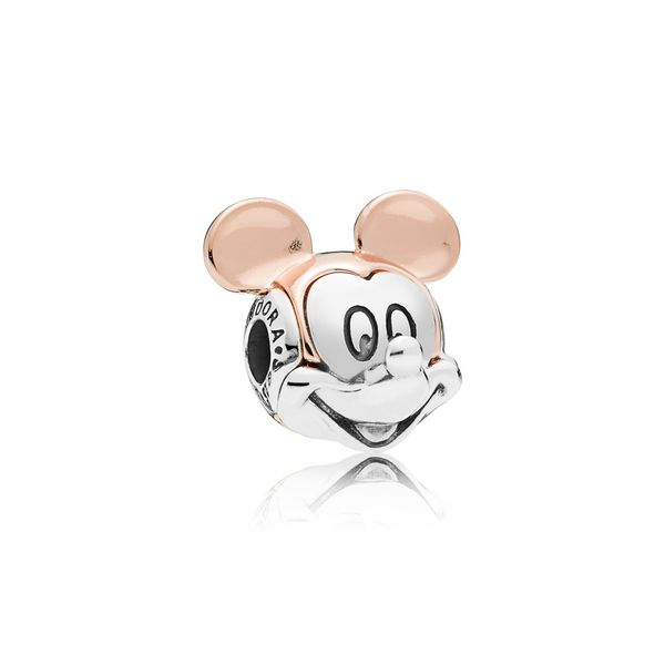Disney, Two-tone Mickey Portrait - PANDORA ROSE™ - ESSENCE Confer’s Jewelers Bellefonte, PA