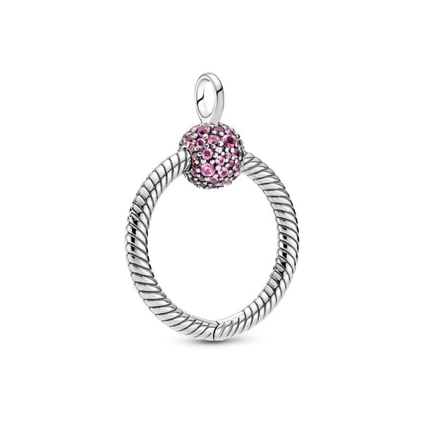 Small Pink Pave O Pendant Confer’s Jewelers Bellefonte, PA
