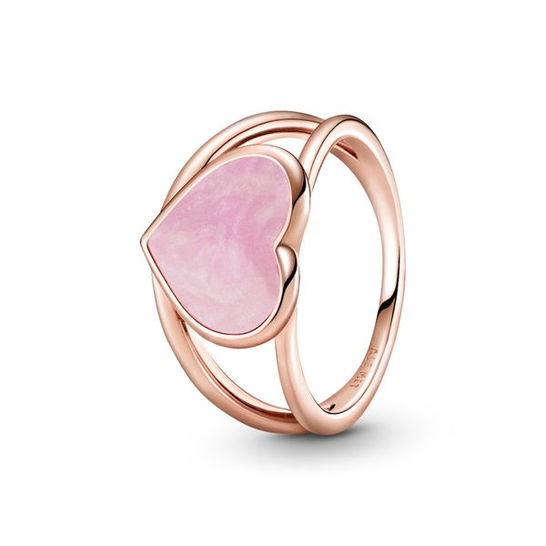 Pink Swirl Heart Statement Ring - Pandora Rose™ Confer’s Jewelers Bellefonte, PA