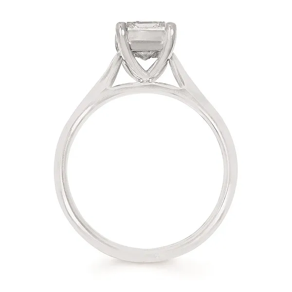 2.03 Ct. Lab Grown Emerald-Cut Diamond Engagement Ring In 14K White Gold Image 2 Conti Jewelers Endwell, NY