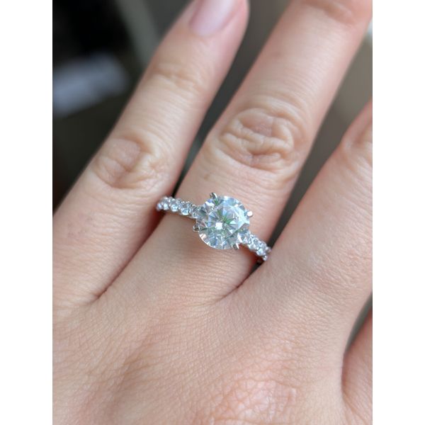 2.52 ctw. Solitaire Engagement Ring in Sterling Silver Image 2 Conti Jewelers Endwell, NY