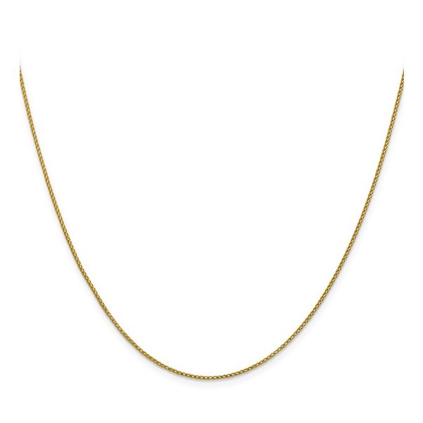 1mm Diamond- cut Open Franco Chain in 14k Yellow Gold, 20" Image 4 Conti Jewelers Endwell, NY