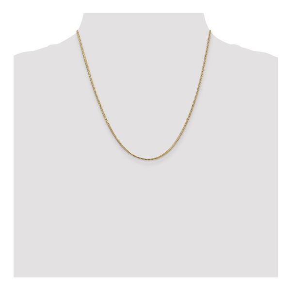 1.1mm Franco Chain in 14k Yellow Gold, 20" Image 3 Conti Jewelers Endwell, NY
