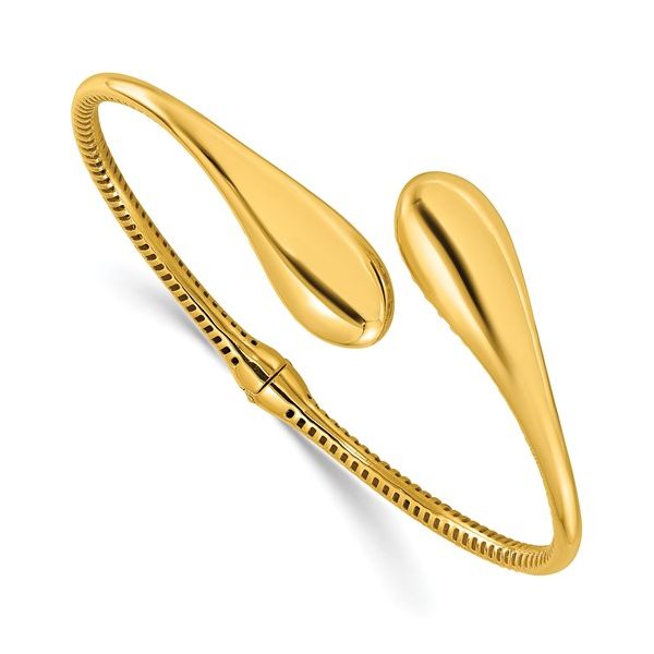 14K Yellow Gold Bangle Bracelet Conti Jewelers Endwell, NY