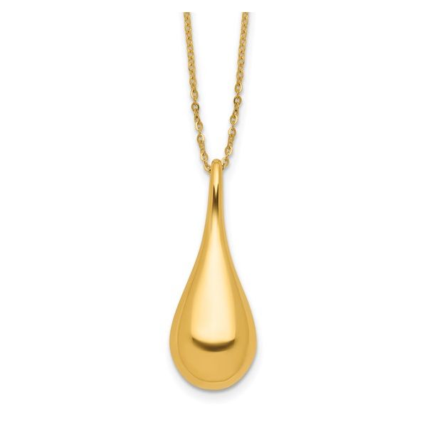 14K Yellow Gold Pendant Necklace Conti Jewelers Endwell, NY