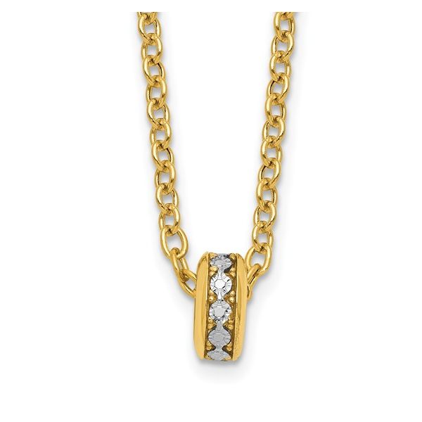 14K Yellow Gold Pendant Necklace Conti Jewelers Endwell, NY