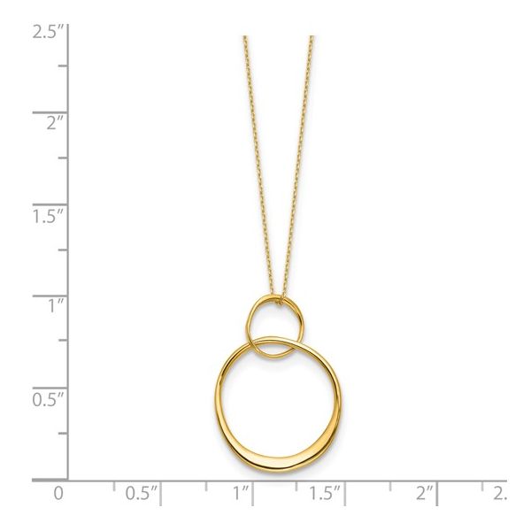 14K Yellow Gold Pendant Necklace Conti Jewelers Endwell, NY