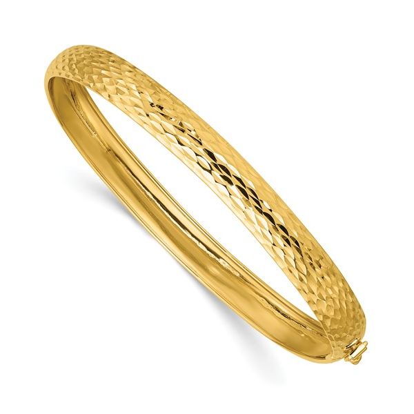 14K Yellow Gold Bangle Bracelet Conti Jewelers Endwell, NY