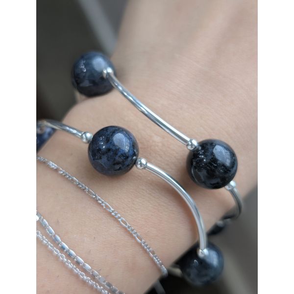 Dumortierite "Denim" Blessing Bracelet Image 2 Conti Jewelers Endwell, NY
