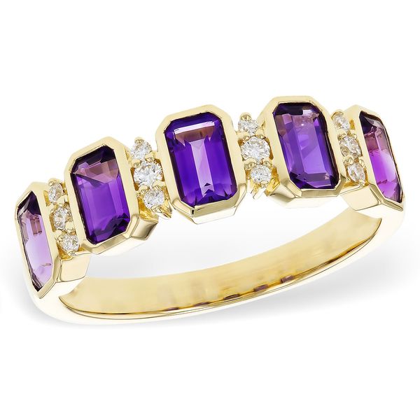 14K Yellow Gold Band Ring Image 2 Conti Jewelers Endwell, NY
