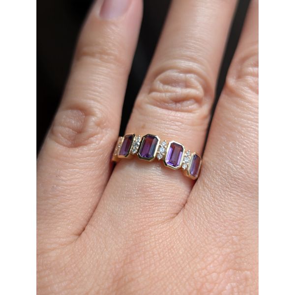 14K Yellow Gold Band Ring Image 3 Conti Jewelers Endwell, NY