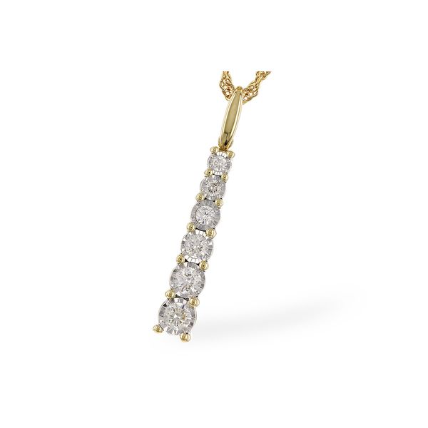 14K Yellow Gold Pendant Necklace Conti Jewelers Endwell, NY
