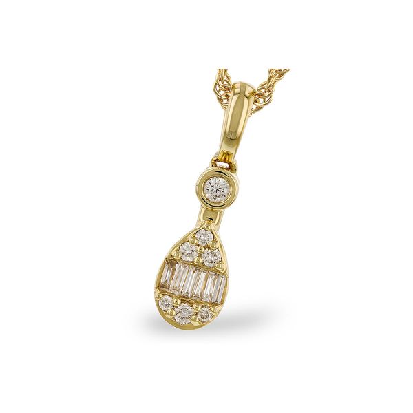 14K Yellow Gold Pendant Necklace Conti Jewelers Endwell, NY