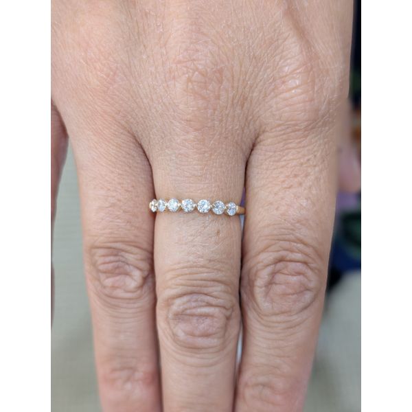 1/2 Ct. tw. Lab-Grown Diamond Wedding Band in 14k Yellow Gold Image 2 Conti Jewelers Endwell, NY