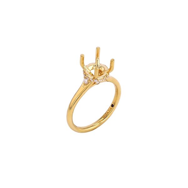 1/5th Ctw. Diamond Hidden Halo Engagement Ring in 14k Yellow Gold Conti Jewelers Endwell, NY