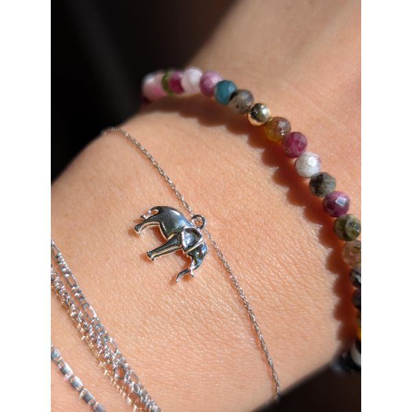 Elephant Charm in Sterling Silver Image 2 Conti Jewelers Endwell, NY