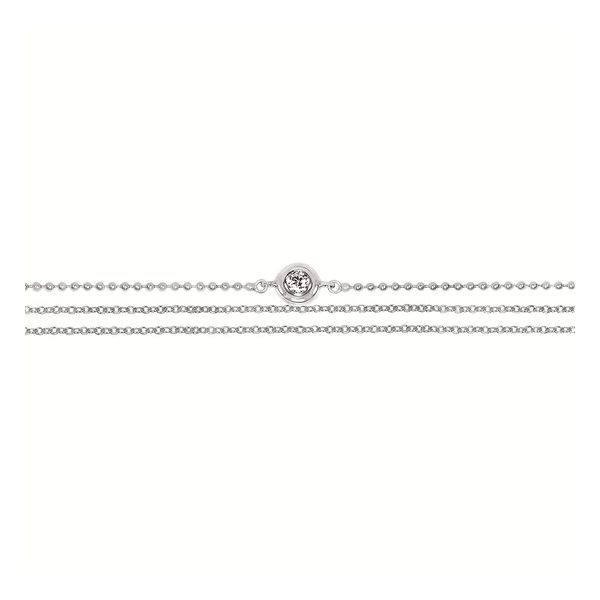 .05cttw Triple Strand Braclet in Sterling Silver Conti Jewelers Endwell, NY