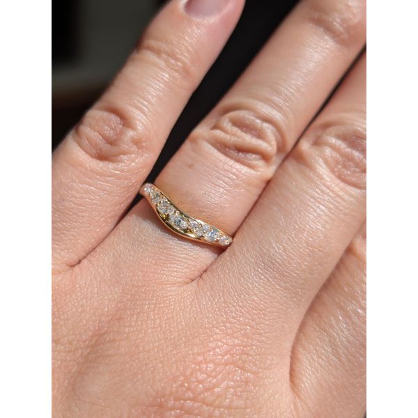 .28 Ctw. Mixed-Cut Diamond Wrap in 14k Yellow Gold Image 2 Conti Jewelers Endwell, NY