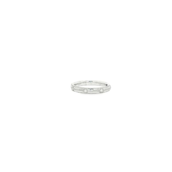 .04 Ctw. Diamond Milgrain Wedding Band in 14k Gold Conti Jewelers Endwell, NY