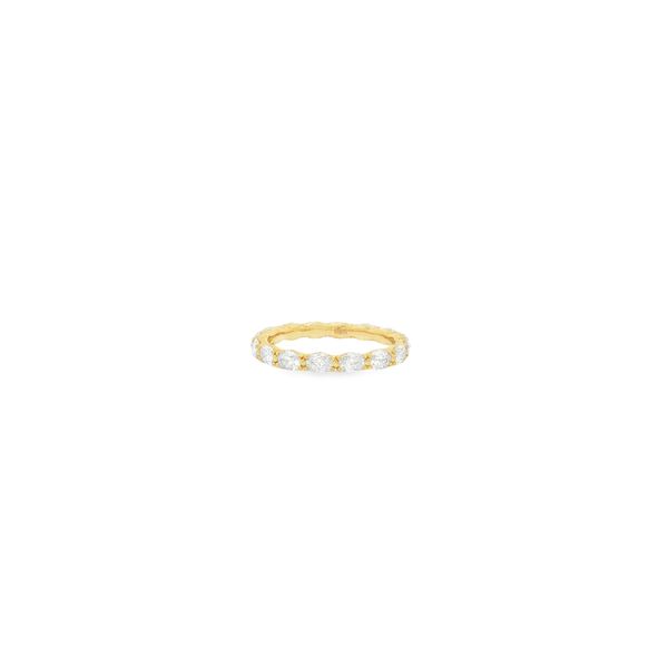 1.44 Ctw. Oval Diamond East-to-West Eternity Band in 14k Gold Conti Jewelers Endwell, NY