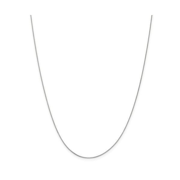White Gold Baby Box Chain Conti Jewelers Endwell, NY