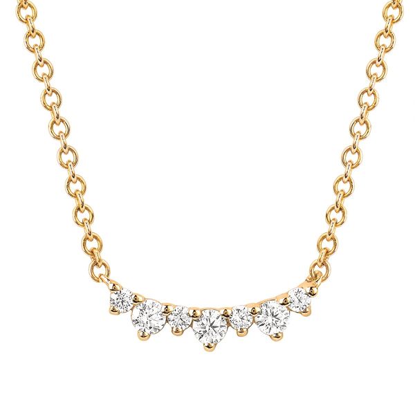 1/6 Ctw. Diamond Bar Necklace In 14K Gold Conti Jewelers Endwell, NY