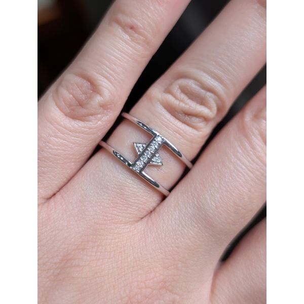 .06 Ctw. Diamond Fashion Ring in Sterling Silver Image 3 Conti Jewelers Endwell, NY