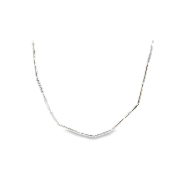 14k Yellow Gold Freshwater Stick Pearl Necklace (17.5") Conti Jewelers Endwell, NY