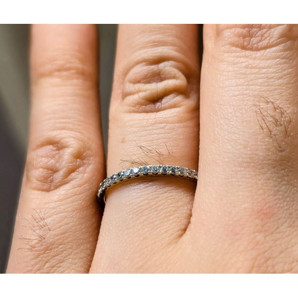 Forever Elegant™ 1/4 Ctw. Diamond Wedding Band in 14K Gold Image 2 Conti Jewelers Endwell, NY