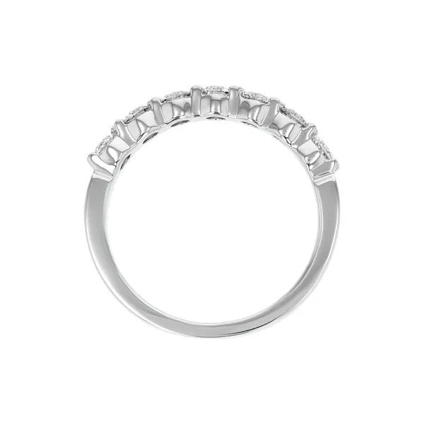 Seven Stone Prong-Set Diamond Wedding Band (3/4cttw) Image 2 Conti Jewelers Endwell, NY