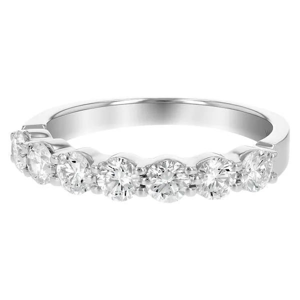 Seven Stone Prong-Set Diamond Wedding Band (1 cttw) Conti Jewelers Endwell, NY