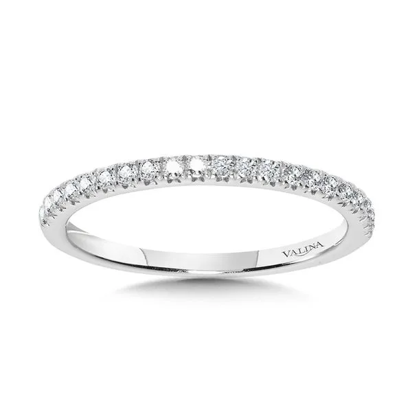 Straight Diamond Wedding Band Conti Jewelers Endwell, NY
