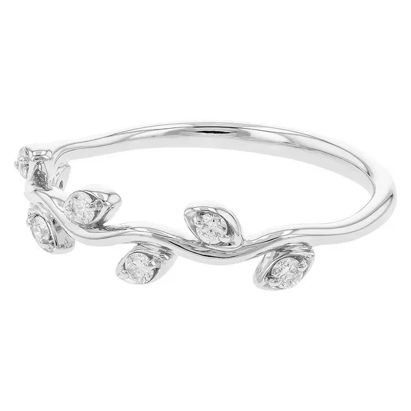 Vintage-Inspired Vine Diamond Ring Image 2 Conti Jewelers Endwell, NY