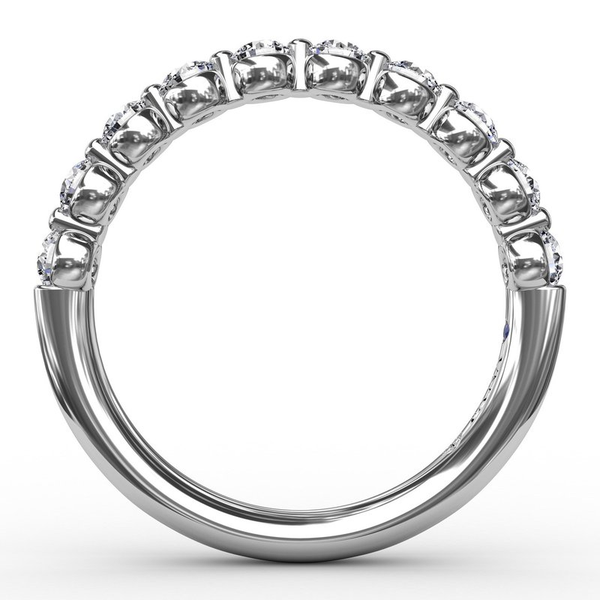 Single Prong Set Anniversary Band Image 2 Conti Jewelers Endwell, NY