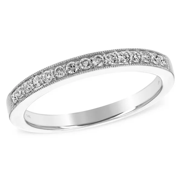 .19ct tw. Diamond Wedding Band in 14k White Gold Conti Jewelers Endwell, NY