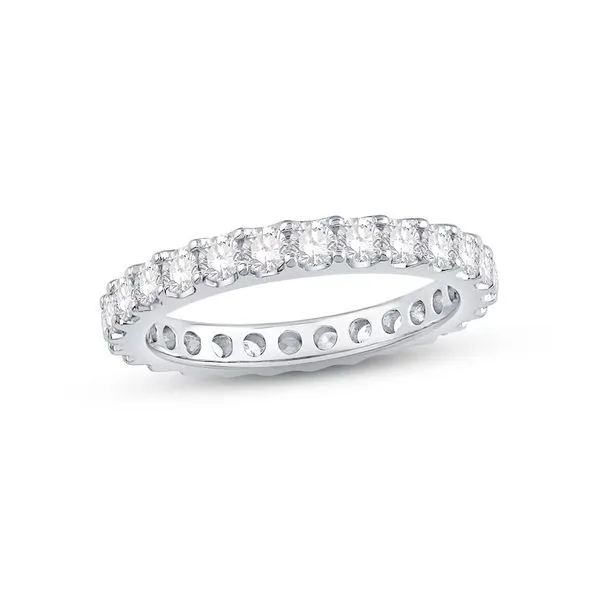 1 1/3 Ct. tw. Diamond Eternity Band in 18k White Gold Conti Jewelers Endwell, NY