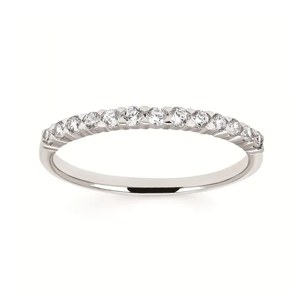 1/4 Ctw. Diamond Wedding Band in 14K White Gold Conti Jewelers Endwell, NY
