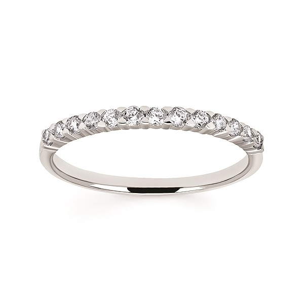 1/4 Ctw. Diamond Wedding Band in 14K White Gold Conti Jewelers Endwell, NY
