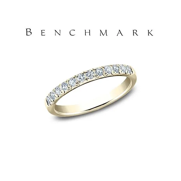 14k YG LAB .24ct Dia Wed Band 6.5 Sz Conti Jewelers Endwell, NY