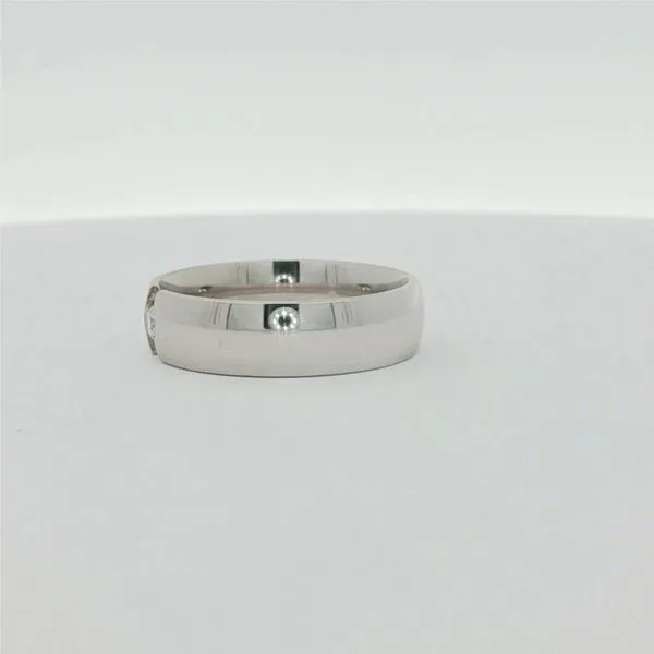 Men's Diamond Wedding Band Image 3 Conti Jewelers Endwell, NY