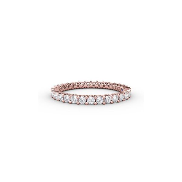 Contemporary Eternity Band Conti Jewelers Endwell, NY