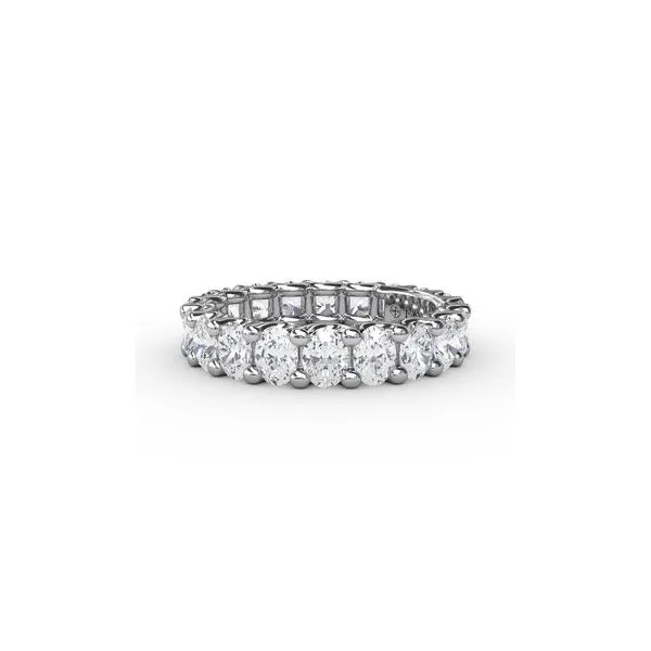 3.3ct Oval Diamond Eternity Band Conti Jewelers Endwell, NY