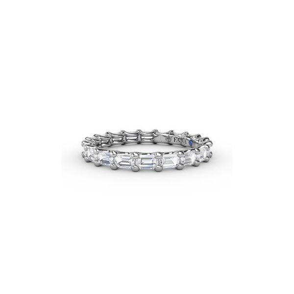 Emerald Cut Eternity Band Conti Jewelers Endwell, NY