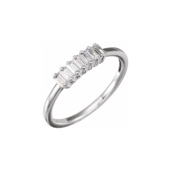14K White 1/3 CTW Lab-Grown Diamond Ring Conti Jewelers Endwell, NY