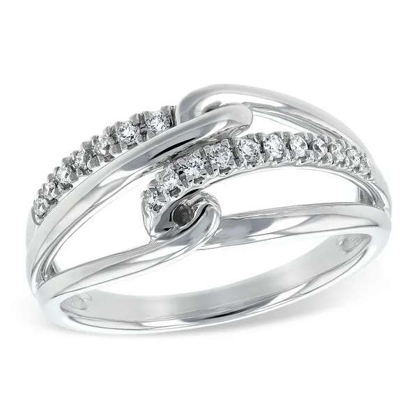 Entwined Diamond Ring (.14ct. tw.) Conti Jewelers Endwell, NY
